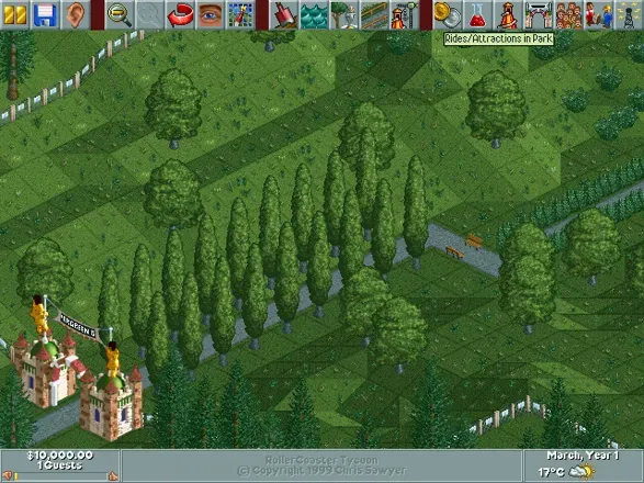 RollerCoaster Tycoon screenshot 3
