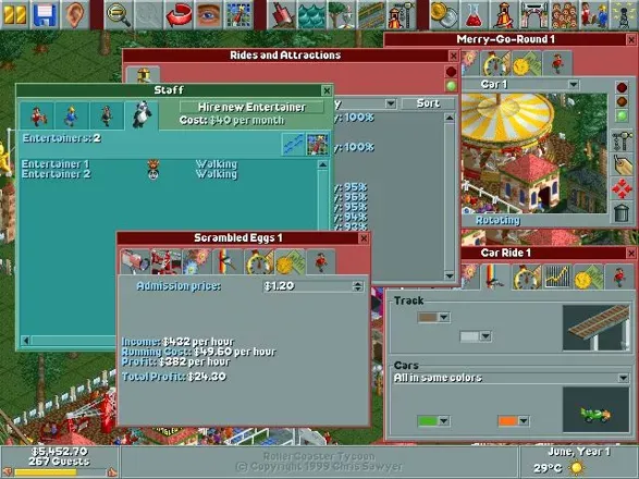 RollerCoaster Tycoon screenshot 17