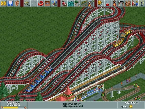 RollerCoaster Tycoon screenshot 9