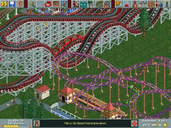 RollerCoaster Tycoon screenshot 13
