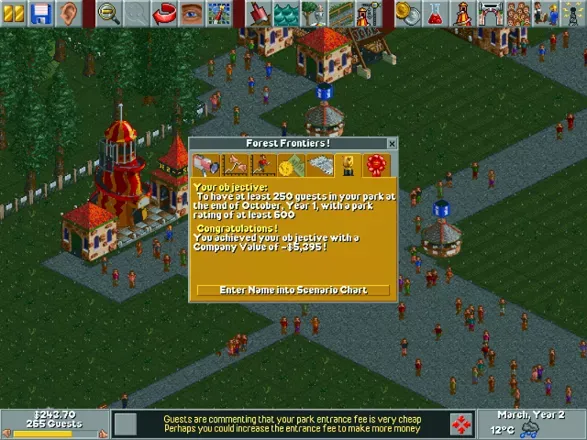 RollerCoaster Tycoon screenshot 16