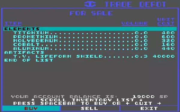 Starflight 2: Trade Routes of the Cloud Nebula screenshot 27