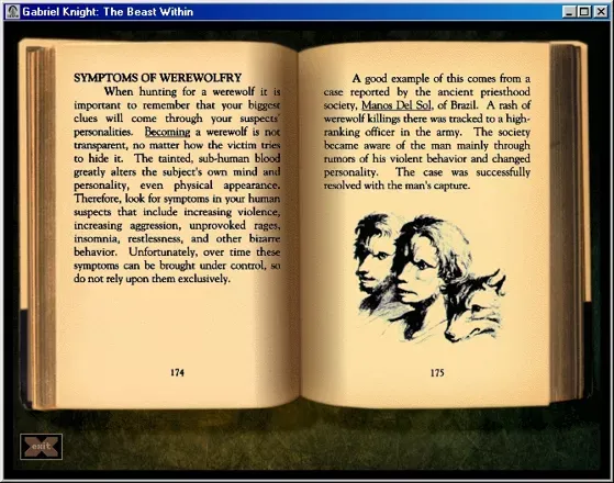 The Beast Within: A Gabriel Knight Mystery screenshot 4
