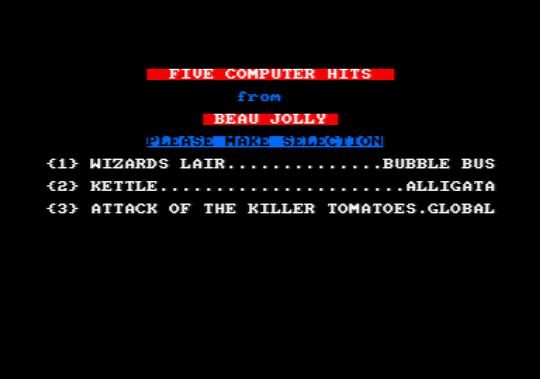 10 Computer Hits: Volume Five