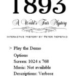 1893: A World’s Fair Mystery