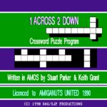 1 Across 2 Down