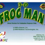 3-D Frog Man