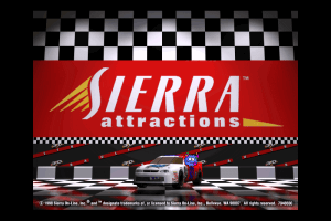 3-D Ultra NASCAR Pinball