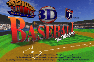 3D Baseball