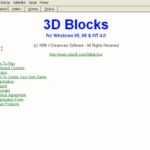 3D Blocks