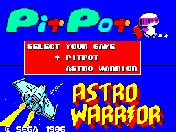 Astro Warrior / Pit Pot
