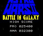 Astro Wars II: Battle in Galaxy