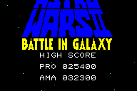 Astro Wars II: Battle in Galaxy