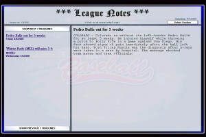 Season Ticket Baseball