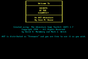 Secrets of the Gigantic!