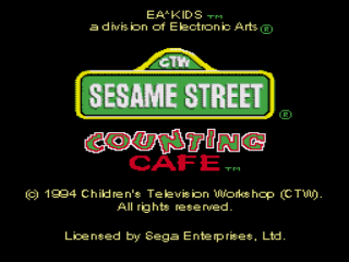 Sesame Street: Counting Cafe