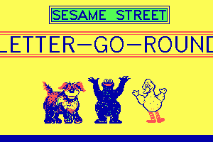Sesame Street: Letter-Go-Round