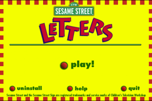 Sesame Street: Letters