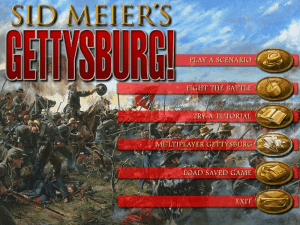 Sid Meier’s Gettysburg!