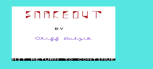 Snakeout