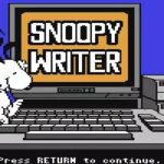 Snoopy Writer