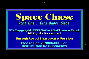 Space Chase Part One: City Under Siege