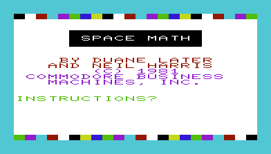 Space Math