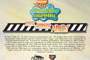 SpongeBob SquarePants: Lights, Camera, Pants!