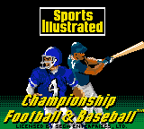 Sports Illustrated: Championship Football & Baseball