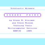 Square Pairs