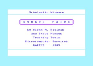 Square Pairs