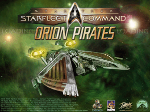 Star Trek: Starfleet Command – Orion Pirates