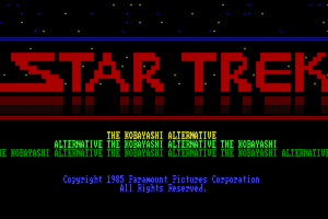 Star Trek: The Kobayashi Alternative