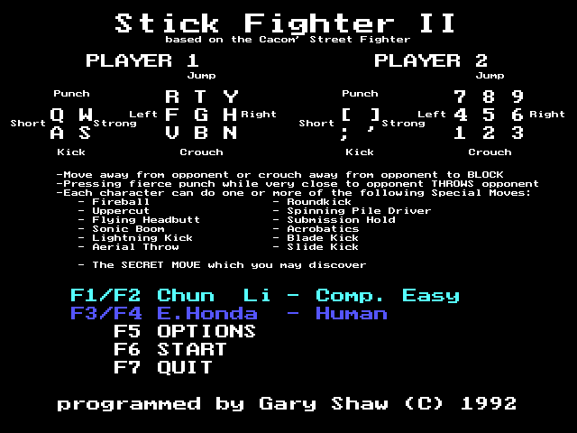Stick Fighter II