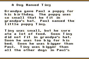 Stickybear Reading Comprehension