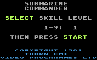 Submarine Commander
