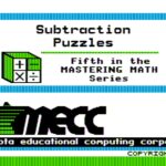 Subtraction Puzzles