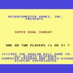 Super Bowl Sunday
