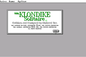 TEGL Klondike Solitaire