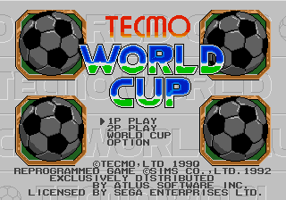 Tecmo World Cup ’90