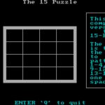 The 15 Puzzle