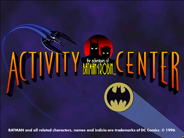 The Adventures of Batman & Robin: Activity Center