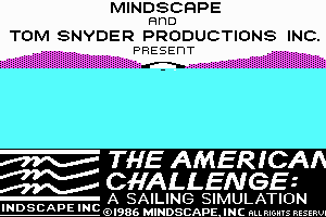 The American Challenge: A Sailing Simulation