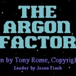 The Argon Factor