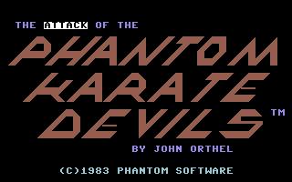 The Attack of the Phantom Karate Devils