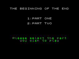 The Beginning Of The End