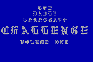 The Daily Telegraph Computer Crossword Challenge