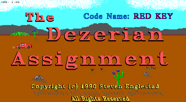 The Dezerian Assignment: Code Name – Red Key