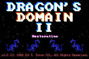 The Dragon’s Domain II: Restoration