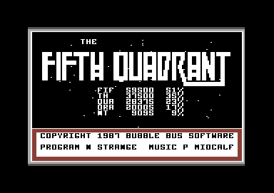 The Fifth Quadrant